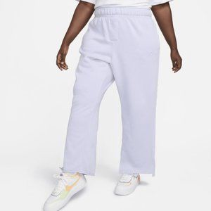 NWT Nike Women's High-Waisted Wide-Leg French Terry Pants sz XL 16-18